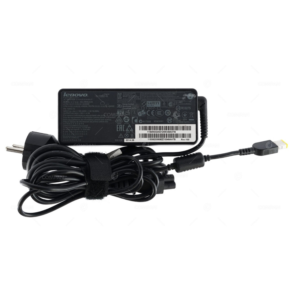 45N0499 LENOVO AC ADAPTER 90W 20V 4.5A FOR LENOVO THINKPAD SERIES